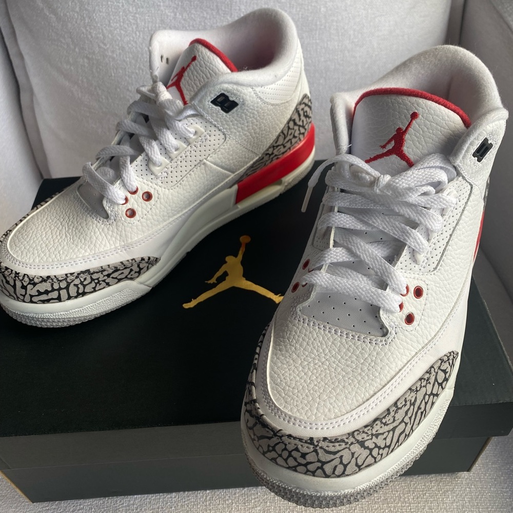 AIR JORDAN 3 RETRO GS 'HALL OF FAME' size 8 womens 6.5Y